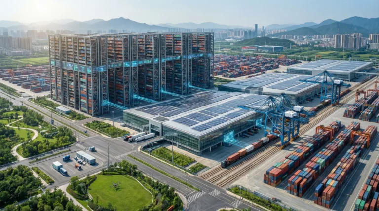 China’s Largest Single-Site Integrated Logistics Hub Reaches Major Milestone