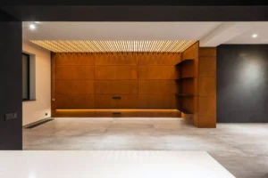 Inpro Introduces New GrooveLine Wall Protection with Slatted Wood Design
